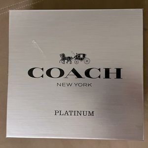 Coach Platinum Perfume and travel size set